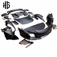 Kit carrosserie complet style 650S pour McLaren MP4-12C : ailes avant, pare-chocs arrière, capot, jupes latérales, phares, spoiler.