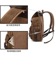 Sac à dos unisexe rétro pour voyage, sac à dos pour ordinateur portable, toile cirée, imperméable, sac à dos de jour, dropshipping Shopify