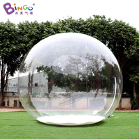 Tente bulle gonflable publicitaire, maison gonflable en PVC, boule de neige gonflable géante, globe de neige gonflable de Noël pour événements de Noël