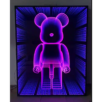 Boîte à lumière LED en acrylique personnalisée Enseigne lumineuse en PVC pour les événements de fête de mariage et l'utilisation du bureau/magasin de détail