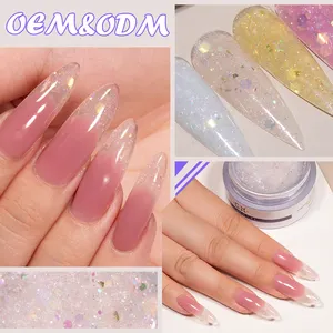 Nail Art Hoge Kwaliteit Opaal Build Gel Prachtige Kleuren Bouwen Gel