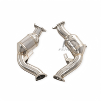 Venta al por mayor de fábrica de tubo de escape de acero inoxidable de alta calidad para Audi S5 B7 4.2L 2007-2012, tubo delantero para mejora de potencia