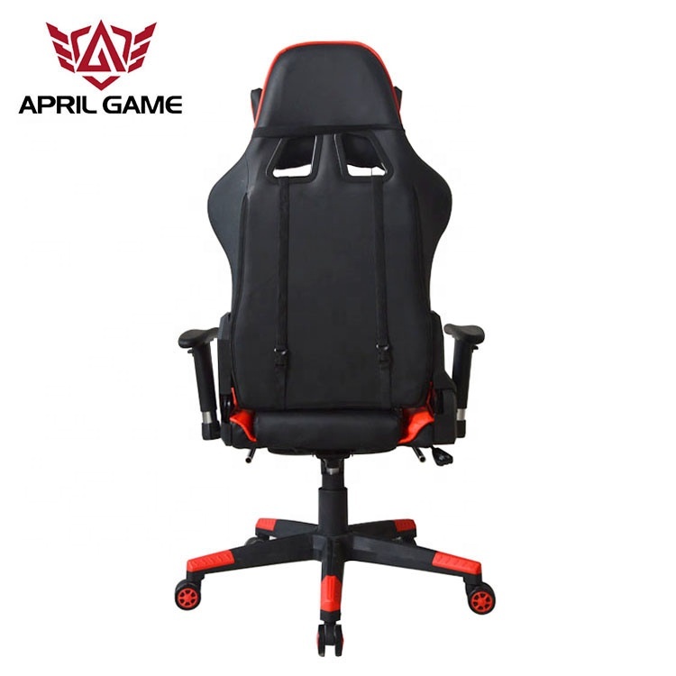 2020 modern Design computer pc racing style comfortable PU leather office running game chair with footrest