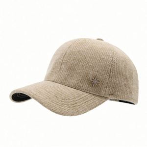 Winter Solid Color Knitted Baseball Cap Unisex Fashion Warm Casual Sports <b>Hat</b> Outdoor Fuzzy <b>Hat</b> with Snow Metal Design - Product Image 5