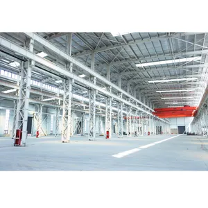 Factory Buildings Manufacturing Light Weight Prefabricated Steel Structure Metal Frame Warehouse