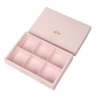 Manufacture Wholesale Custom Logo Food Kraft Paper Sushi Paper Boxes with Divider Ppaer Box