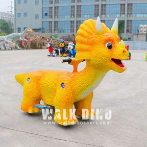 Équipement de dinosaure à chevaucher électrique à piles, animaux et dinosaures électriques à chevaucher - Product Image 2