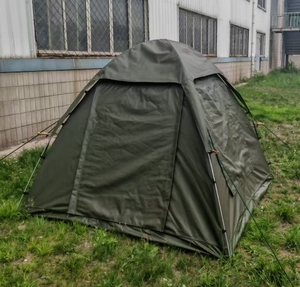 Tente de camping familiale en toile pour 3-4 personnes, grand espace, style <span class=keywords><strong>safari</strong></span>, portable et facile à monter, idéale pour les événements en <span class=keywords><strong>Afrique</strong></span> du <span class=keywords><strong>Sud</strong></span> - Product Image 3