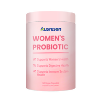 Capsule de Probiotiques et Prébiotiques OEM pour Femmes, Enzymes Digestives, Complément Immunitaire, Meilleure Capsule Probiotique à Base de Plantes pour Femmes