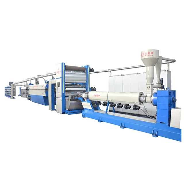 Hot PP Woven Sack Production LIne Extrusions-und Wickel maschine