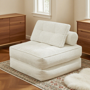 Foldable <strong>Office</strong> <strong>Sofa</strong> <strong>Bed</strong> Multi-Functional Convertible Design Space-Saving with High-Density Sponge for <strong>Office</strong> Break Rooms - Product Image 3