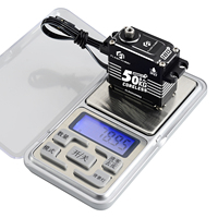 Servo Digital de Alto Torque de 50 KG, CLS3850MED, 0.11 Segundos, IP67, Impermeable, Engranaje de Acero, Motor sin Núcleo Programable para Camiones RC, Coches, Robots