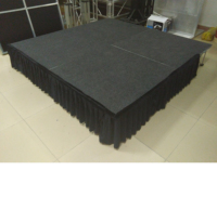 Fabricante SGS TVU certificado araña etapa plataforma de escenario portátil con patas de araña