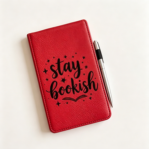 Libreta de Bolsillo con Tapa de Cuero y Bolígrafo, Juego de Porta Libretas de Cuero con Grabado Láser, Mini Libreta Portátil A7 para la Escuela - Product Image 4