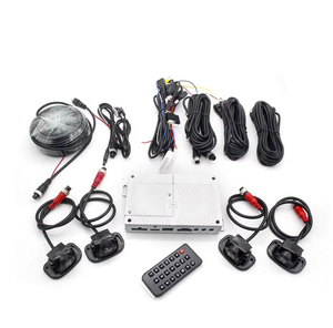 10.1 Inch 360 Surround Panorama Màn Hình 4-Kênh AHD 1080P AI 3D 360 Độ Hệ Thống <span class=keywords><strong>Camera</strong></span> Không Thấm Nước Xe Tải Hệ Thống Giám Sát - Product Image 3