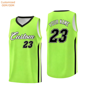 Kaos Basket Sublimasi Custom 100% Polyester, Cepat Kering, Jersey Basket Custom - Product Image 1