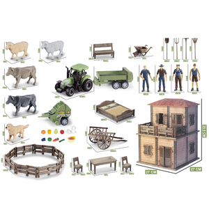 Figure di animali da cortile simulate figure di animali da cortile <span class=keywords><strong>per</strong></span> <span class=keywords><strong>bambini</strong></span> - Product Image 1