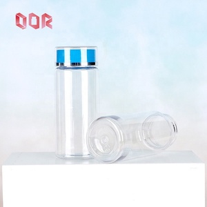 Botella para mascotas de exportador directo de fábrica de 140Ml, botella de plástico transparente, contenedor de plástico, botella de suplemento, cápsulas de gelatina personalizadas - Product Image 3