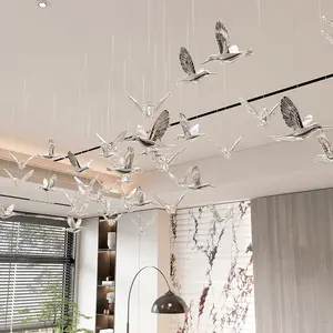 Nghệ thuật Mặt dây chuyền Acrylic Chim Ruồi trang trí trần trang trí đám cưới trang trí cho nhà