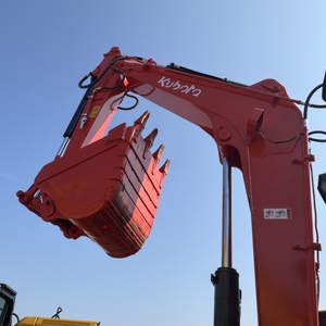 Excavatrice Kubota KX080 2023, faible nombre d'heures de fonctionnement, occasion, moteur 8 tonnes, capacité de la benne 0,5 m³, travaux de construction, terrassement, déplacement de matériaux - Product Image 3