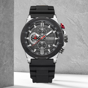Reloj deportivo de moda para hombre, reloj de cuarzo con esfera grande resistente al agua, reloj de pulsera informal multifuncional - Product Image 4
