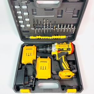 Juego de 25 Piezas de Taladro Inalámbrico Portátil de Litio, Taladro de Impacto Recargable 3 en 1, Kit de Destornillador para el Hogar A01 - Product Image 6