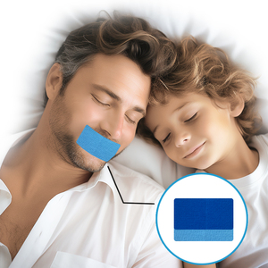 Buen hábito de dormir cinta bucal Para Roncar respirador bucal tiras de labios elásticas de algodón cintas para dormir para cerrar <span class=keywords><strong>la</strong></span> <span class=keywords><strong>boca</strong></span> - Product Image 2
