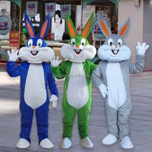 Traje <span class=keywords><strong>de</strong></span> Mascota <span class=keywords><strong>de</strong></span> <span class=keywords><strong>conejo</strong></span> adulto, <span class=keywords><strong>disfraz</strong></span> <span class=keywords><strong>de</strong></span> Mascota <span class=keywords><strong>para</strong></span> <span class=keywords><strong>Halloween</strong></span>, festivales <span class=keywords><strong>de</strong></span> Navidad, Cosplay y promociones, diseño impreso - Product Image 2
