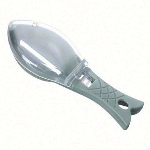 Fishing Scale Brush Graters Fish Skin Scraping Fast Remove <b>Cleaning</b> Peeler Fish Scaler <b>Scraper</b> 2pcs Dishwasher Safe Hand Wash - Product Image 6