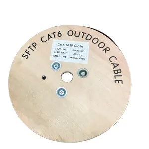 Cat 6 utp stp כבל sftp כבל עמיד למים רשת 305 מ 'אן ethernet cat6