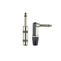 Câble Instrumental Haut de Gamme en Gros 6,35 mm (1/4 Pouce) TS pour Guitare, Basse Électrique et Batterie, Jack Plaqué Or, 3m, 6m, 10ft, 20ft