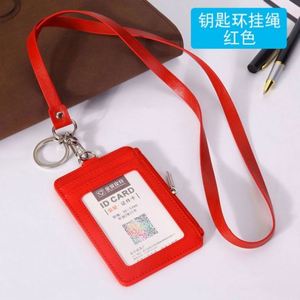 Porte-cartes promotionnel en cuir PU avec logo personnalisé en relief, design simple et créatif, pochette zippée, porte-nom, porte-cartes multiples et porte-clés - Product Image 6