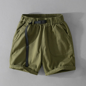 Nouvel ensemble de vêtements d'été pour garçon, <span class=keywords><strong>chemise</strong></span> rayée sans manches, short vert - Product Image 1