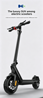 Trottinette électrique pliable à trois roues en alliage d'aluminium, autonomie 40km/70km, roues de 10 pouces, pour adultes, modèle B02, en promotion
