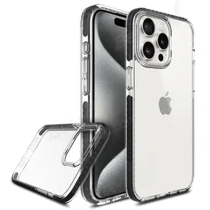 2024 étui de téléphone antichoc chaud fabrication Tpu Pc Tpe 3 mètres housse de protection mobile pour Apple iPhone 12 13 14 15 pro max étui