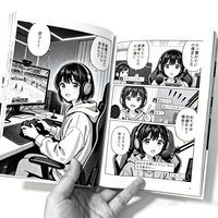 Livres de bandes dessinées manga de haute qualité, reliés en couverture rigide avec reliure parfaite, pelliculage et papier d'art