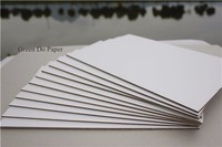 Carton gris format A3 et A4 avec papier intercalaire blanc rigide, produit de papier et de carton de qualité supérieure