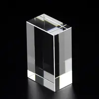 K9 Blank Solid Glass Crystal Block Cube