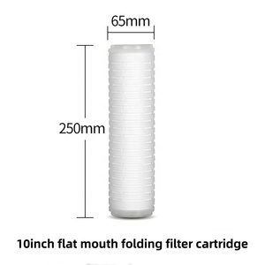 10/20-inch 5μm PP xếp li deionization bơm lại trầm tích RO dòng chảy cao lọc nước <span class=keywords><strong>Cartridge</strong></span> của máy lọc nước - Product Image 3