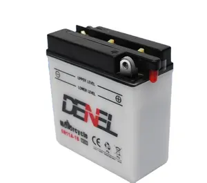 Denel China Originele Batterij Accessoires 6N11 6V 11ah Aki Motor Droog Opgeladen Motorfiets Batterij