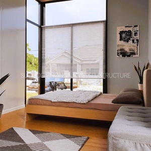 Casa pequeña portátil de lujo de 20 pies, casa Modular Móvil de 2 dormitorios, casa de pared de cristal, casa prefabricada de madera - Product Image 6