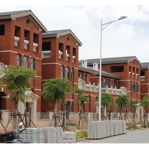 Revestimiento de pared exterior, revestimiento de ladrillo de arcilla Lisa fina, azulejos de fachada, precios de ladrillo de fuego rojo fino - Product Image 3