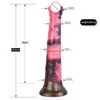 Prix de gros, gode en silicone en forme de cheval de 12 pouces de long, plug anal animal, gode stimulant la chatte, masturbation féminine, gode en forme de cheval, jouet sexuel