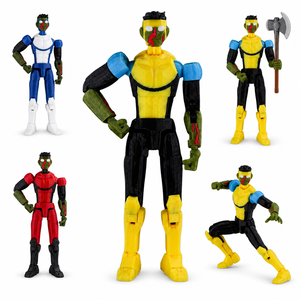 Figurine articulée Alien Mutant Hero imprimée en 3D FDM, design de masque unique, modèle de collection de combat, cadeau, vente en gros OEM - Product Image 1