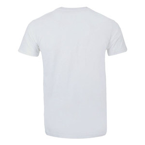 Camiseta personalizada impresión 100% poliéster liso Camisetas talla grande hombres sublimación en blanco camisas al por mayor - Product Image 2
