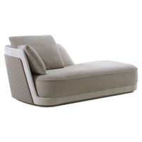 Meubles de salle de départ blanc loisirs salon canapé Chaise en cuir inclinable canapé banc luxe moderne canapé