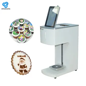 Capuchino mesin cetak Inkjet seni Latte, Printer kopi Digital 3d 12 produk baru 2020 layar sentuh disediakan Printer Flatbed