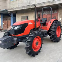 Mini Tractor de 90 HP 4WD, Modelos 704/854/954 con Caja de Cambios y Sistema de Transmisión por Engranajes, Alta Seguridad Agrícola