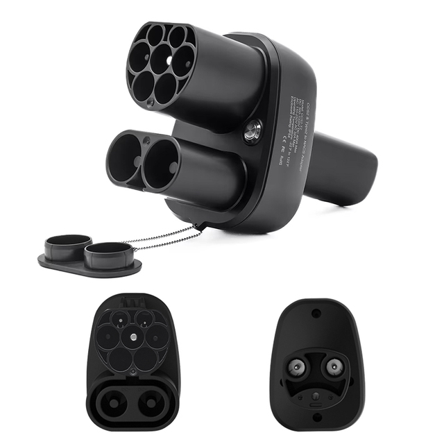 New EV Charging Connector CCS2 Adapter Tesla Model 3/Y/S/X 200kW AC+DC Charger CE Certified