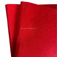 Recyceltes PET-Polyester filz gewebe Atmungsaktives Nadel vlies in 1/2/3/4/5mm weichen Farben Schwarz-Weiß-Rolle